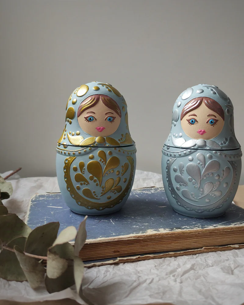 Свеча "Матрёшка"
