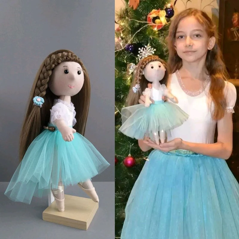 Кукла по фото Кукла Балерина Подарок для девочки, Кукла ручной работы