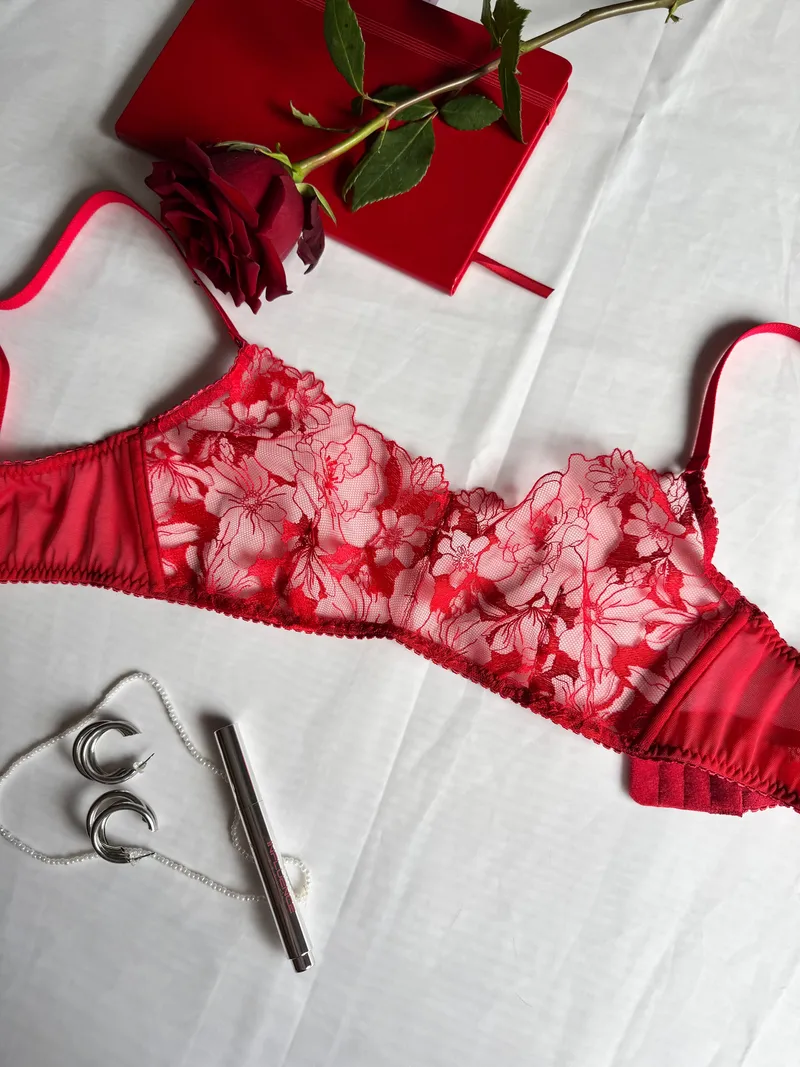 Комплект белья «Red Rose», красный — Основной