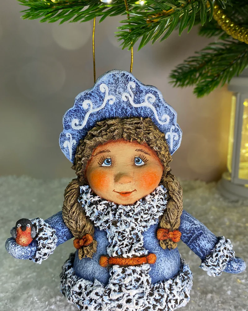 Ёлочная игрушка «Снегурочка»