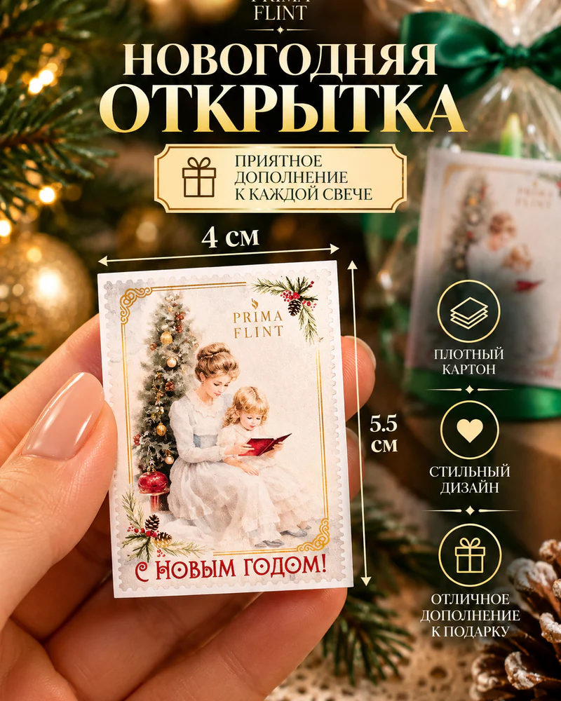 Набор 8 свечей