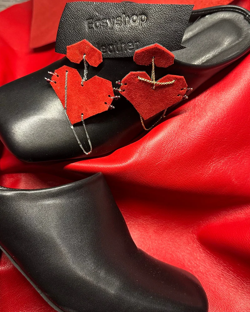 Серьги «сердца»