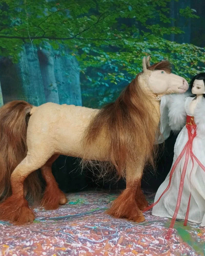 Конь тинкер, коллекционная игрушка 1:8 — Конь тинкер, коллекционная игрушка 1:8