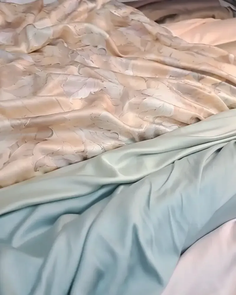 Постельное бельё из тенселя, 100% лиоцелл, 300ТС, с рисунком, разные