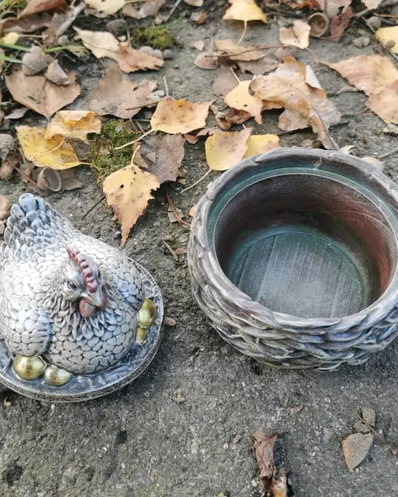 Шкатулка «Курочка»