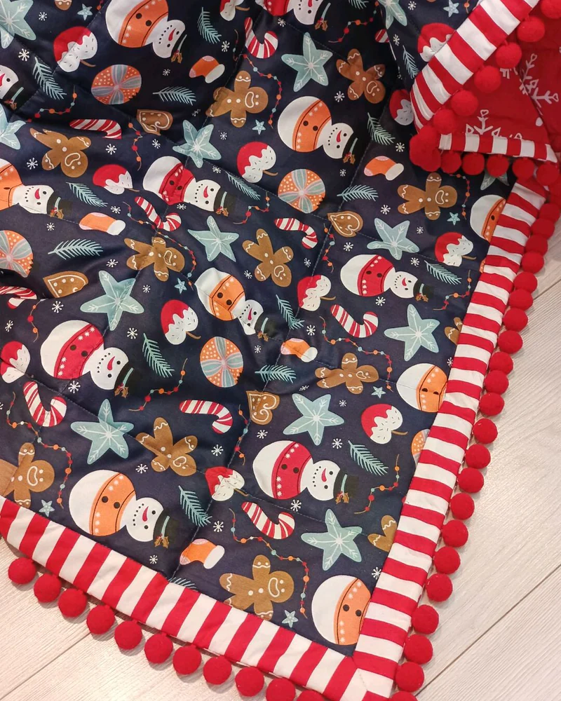 Плед, пркрывало Новогоднее