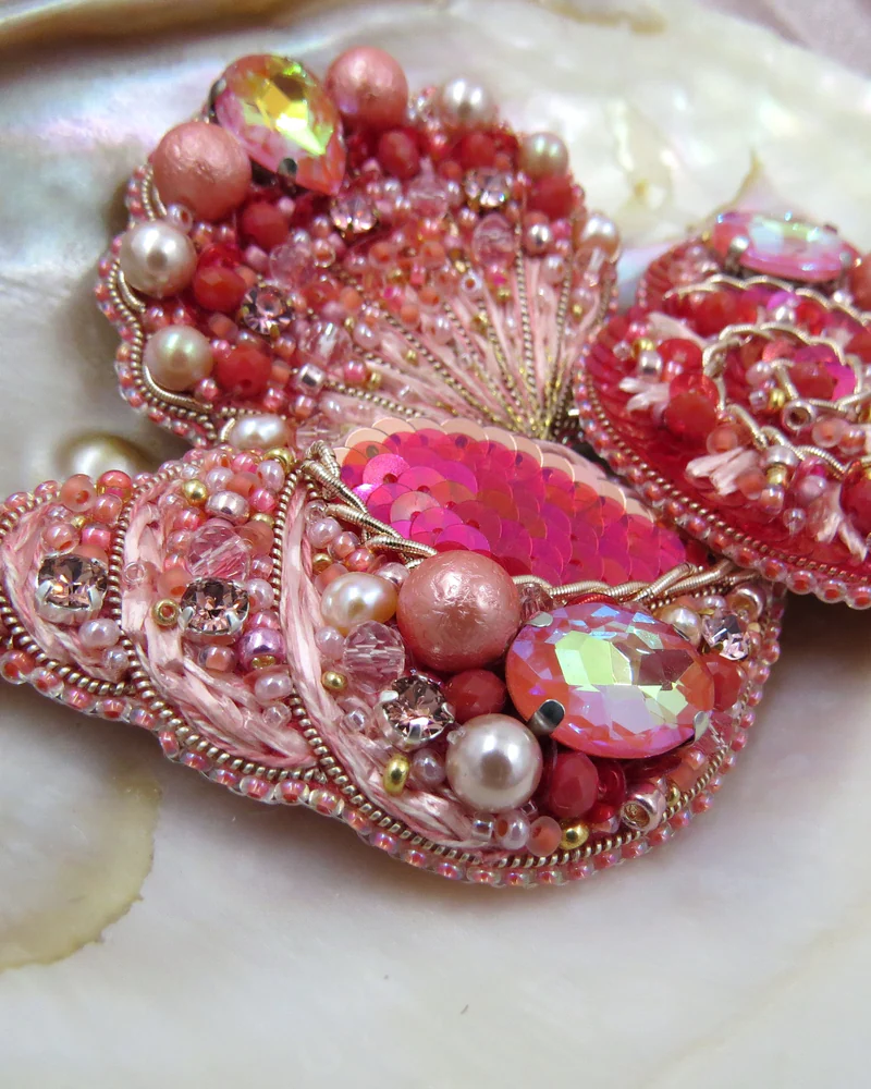 Брошь Ракушка
