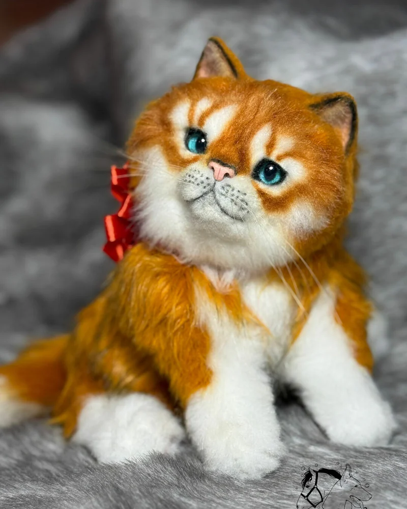 Реалистичный рыжий котенок 3.0