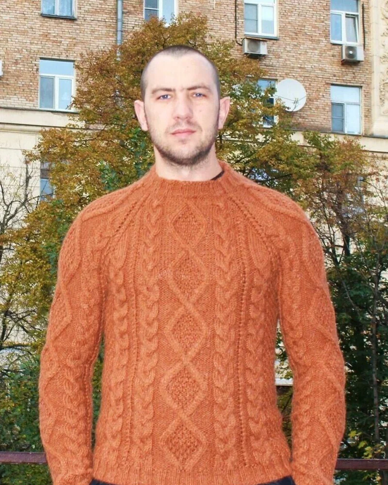 Джемпер из шерсти верблюженка