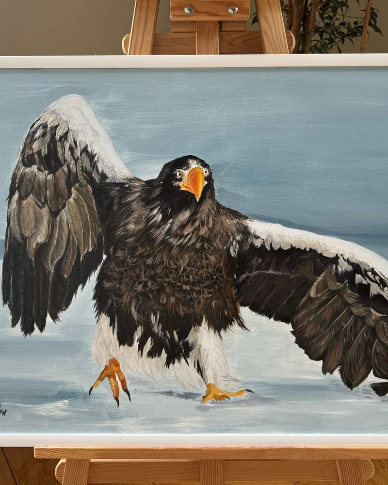 Интерьерная Картина маслом «Танцуют,- все!)» 83×64 см — Оригинал