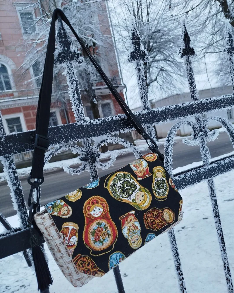 Сумка "Матрёшки" в русском стиле