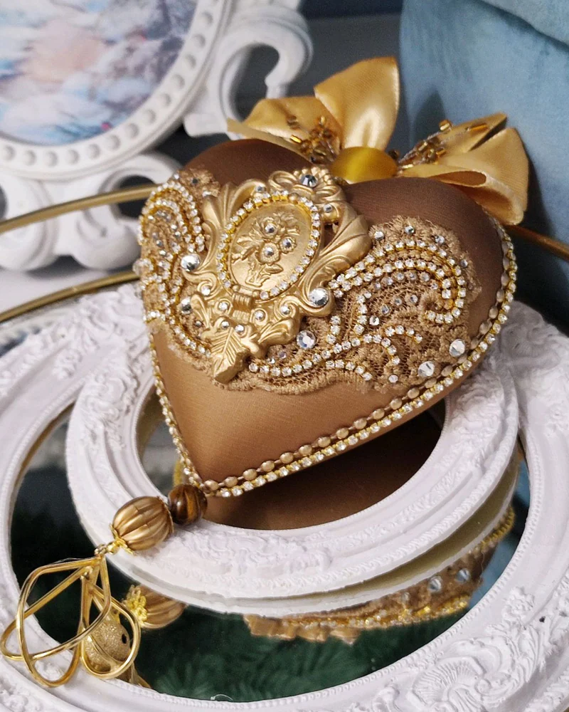 Ёлочная игрушка "Сердце"