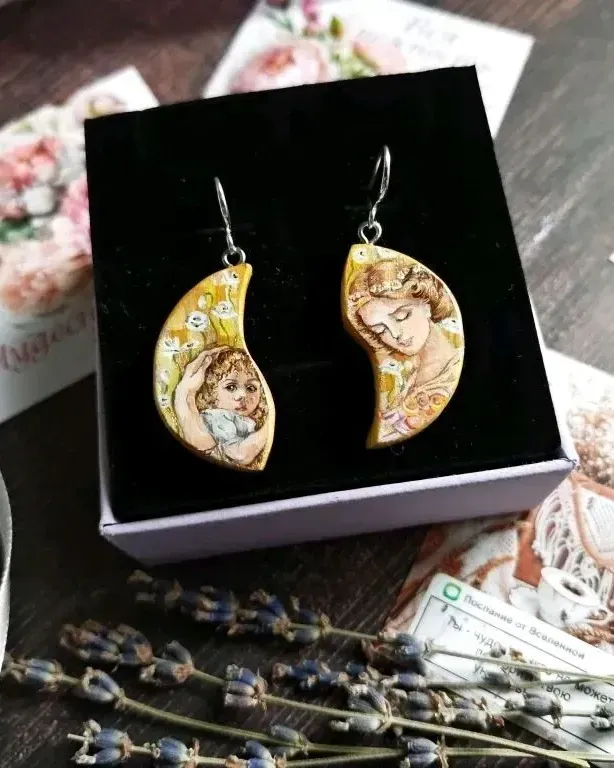 Серьги «Мамина любовь» — Основной
