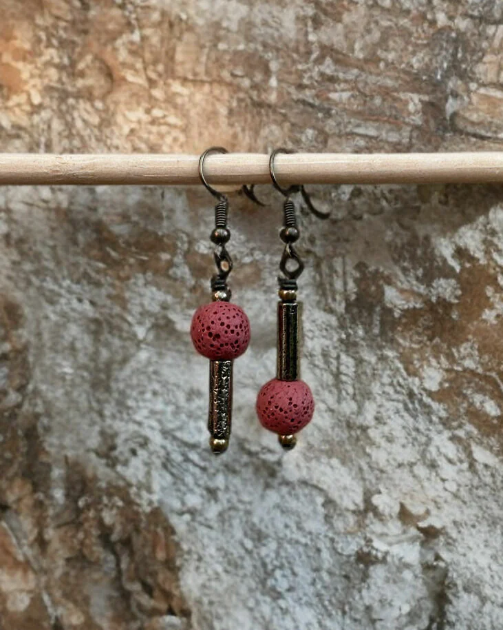 Серьги Осень