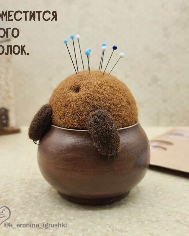 Игольница с Винни-Пухом