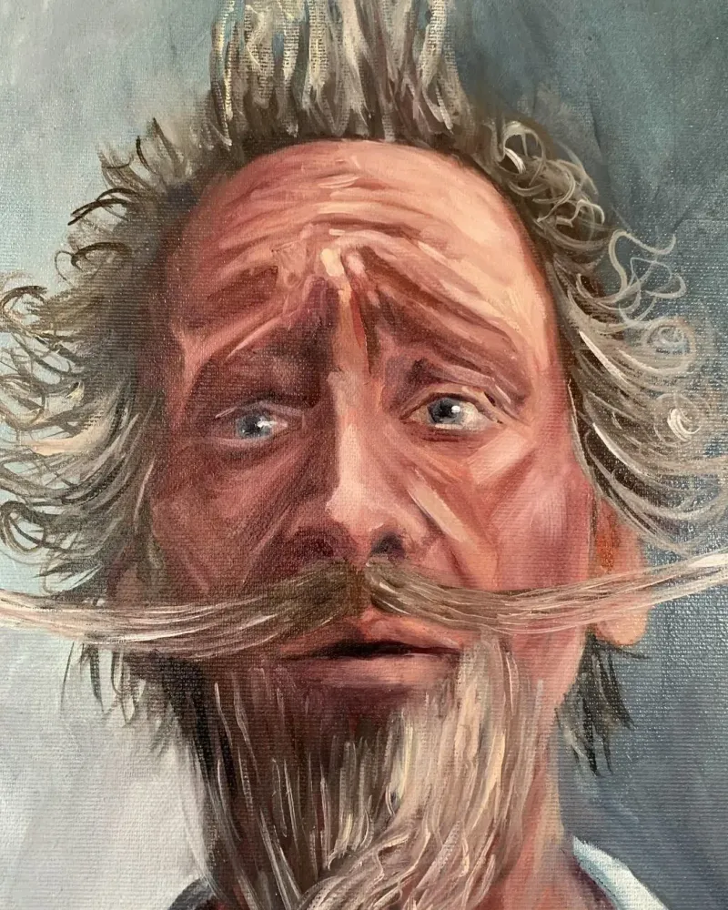 Дон Кихот. Картина маслом 40×50 см — 40×50 см