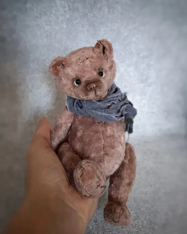 Мишка Тедди Чип, коричневый, 20 см