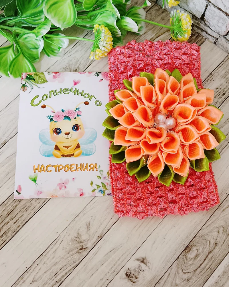 Повязочки на голову для малышек