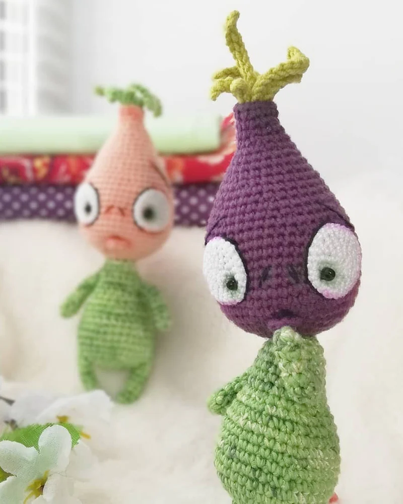 Луковички — фигурки на каркасе