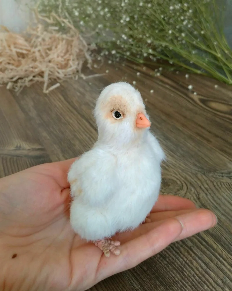Интерьерная Игрушка Цыпленок