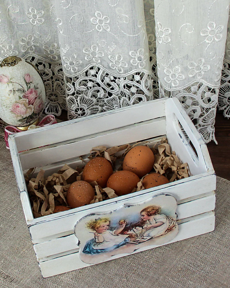 Пасхальный короб корзинка «Светлая радость» — Основной