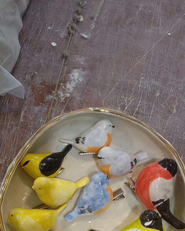 Расписная птичка, 5 см