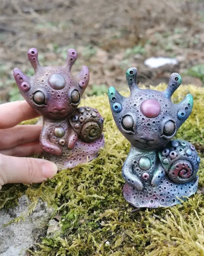 Космическая улитка, статуэтка