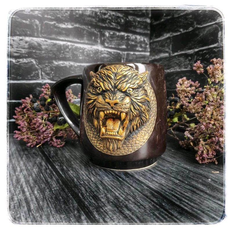 Кружка с тигром