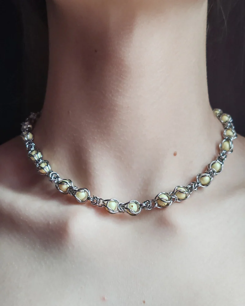 **Колье «Temptation» с жемчугом Swarovski**
