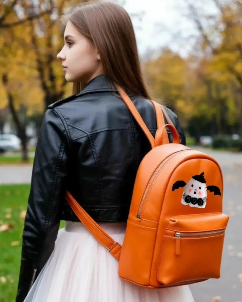 Белая брошь «Привидение Boo», 5 см