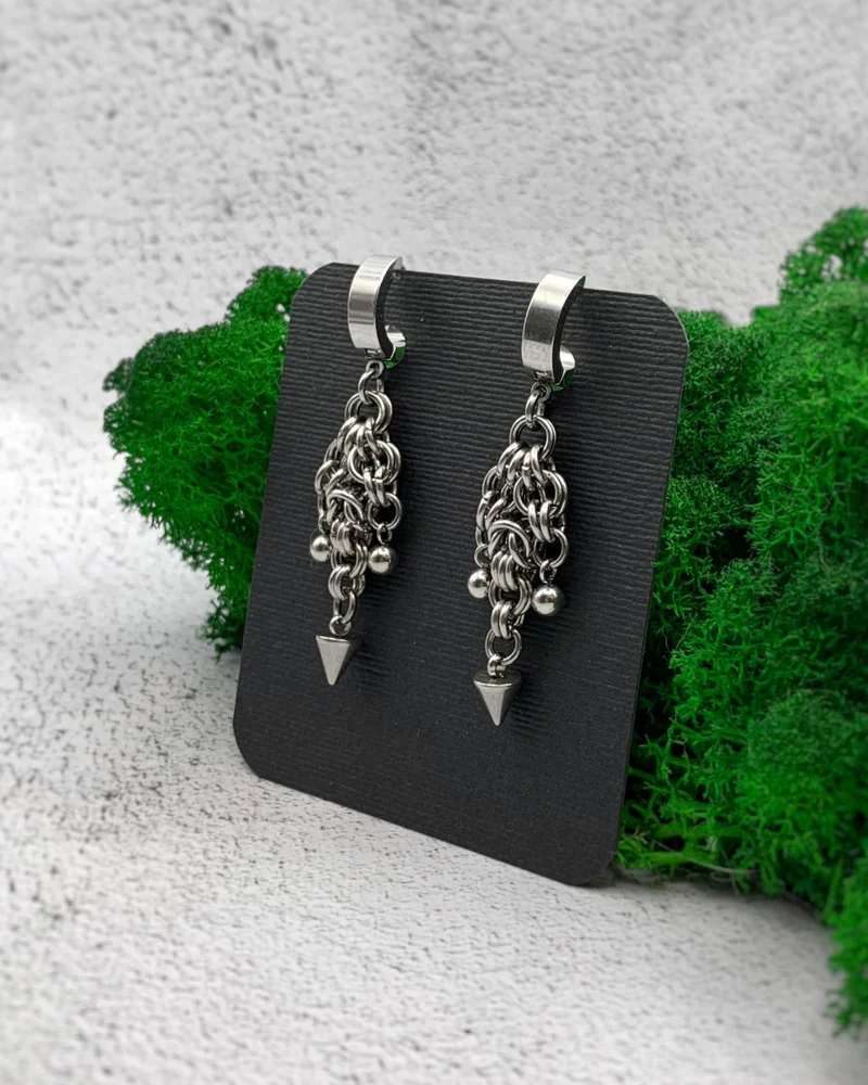 Серьги «Аксолотль»