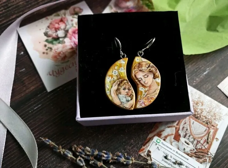 Серьги «Мамина любовь»