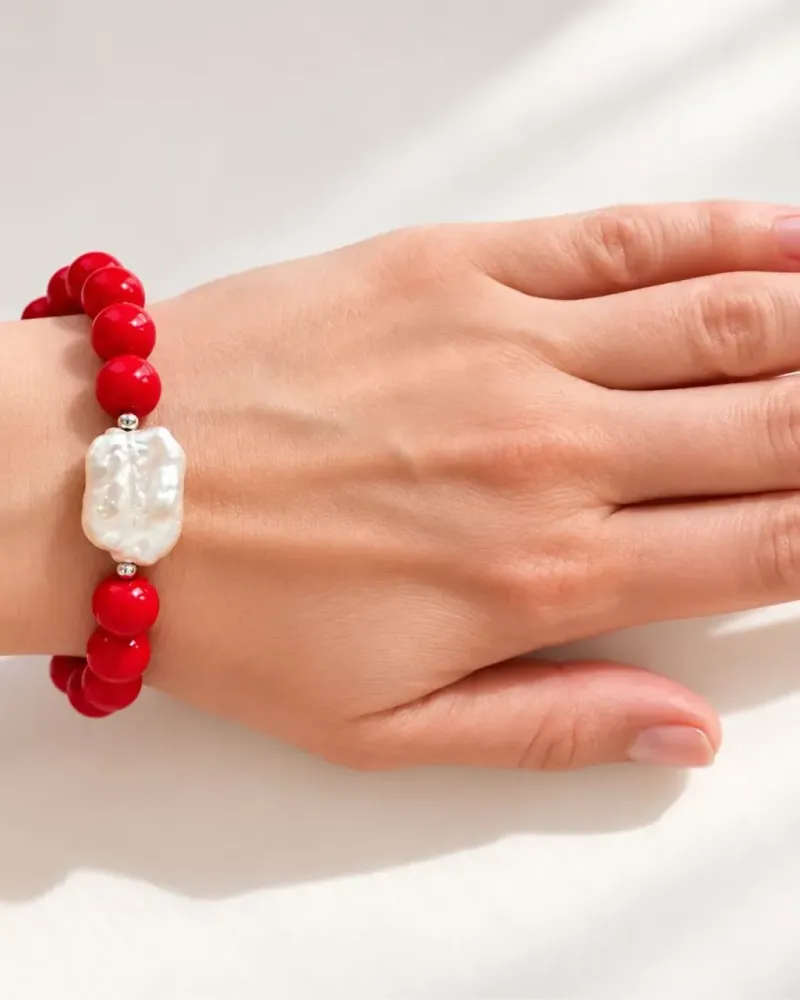 Браслет из коралла «Rouge Royale»