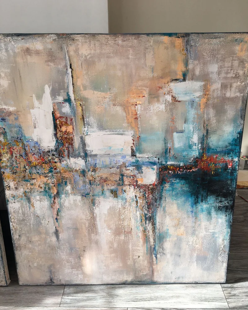 Диптих «Abstract Mix», 140×70 см