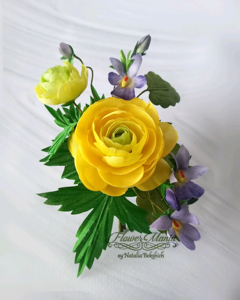 РАНУНКУЛЮС И ФИАЛКИ