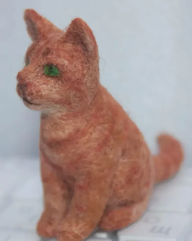 Рыжий котёнок для кукольного домика — Основной