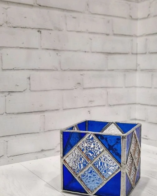Подсвечник ( Витражи Тиффани)