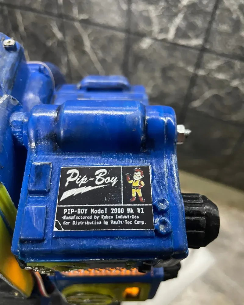 Pip-Boy 2000 Mark VI, синий — Синий