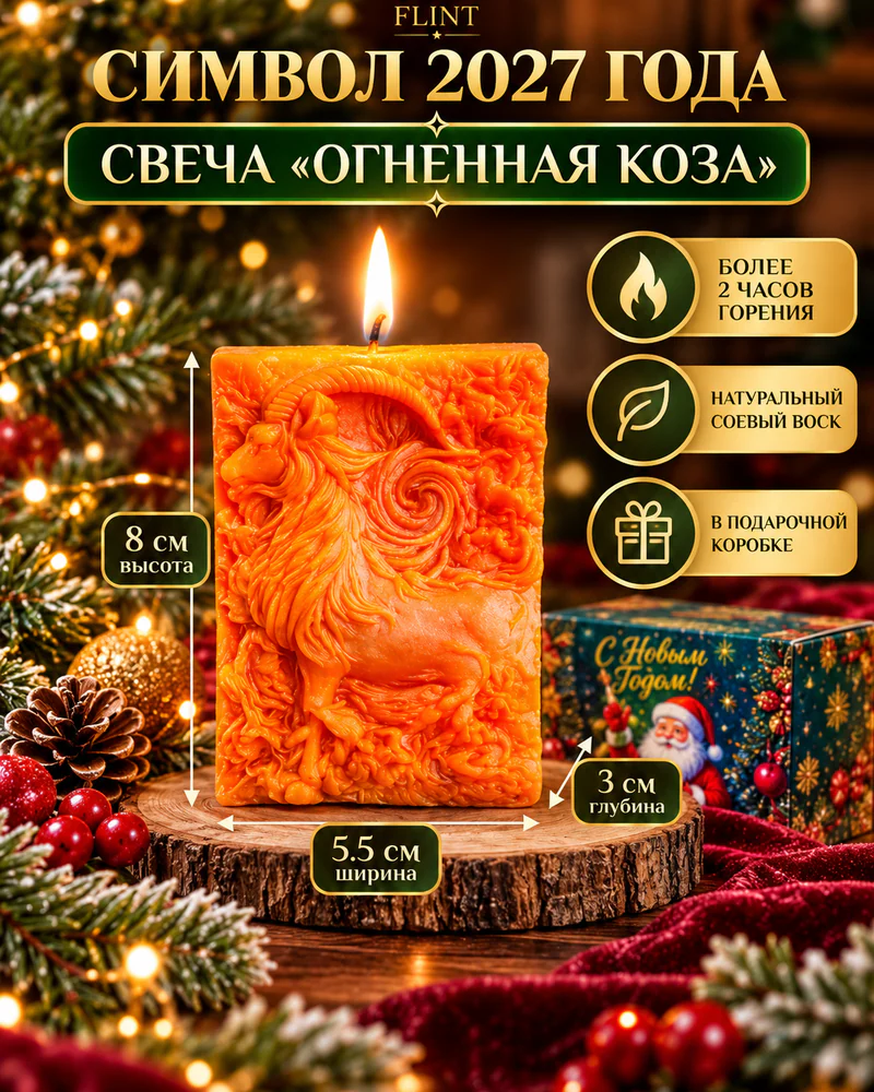 Свеча символ 2027