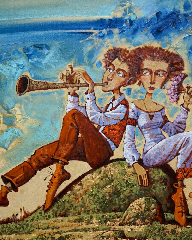 Сублимационная печать " Весенняя мелодия"