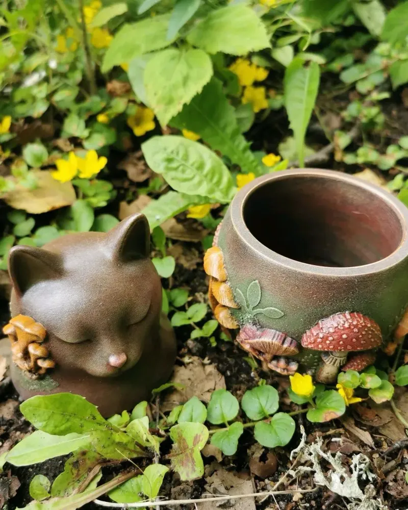 Котик Сеня Грибочкин, шкатулка