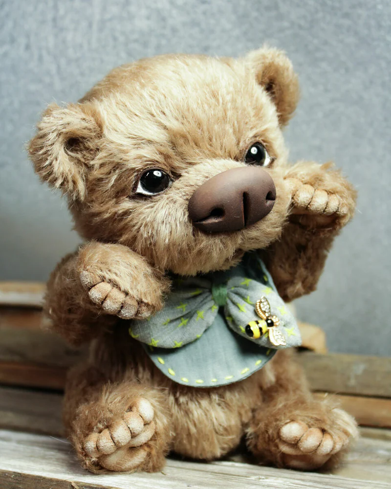 Фунтик. Коллекционный мишка тедди (коричневый)