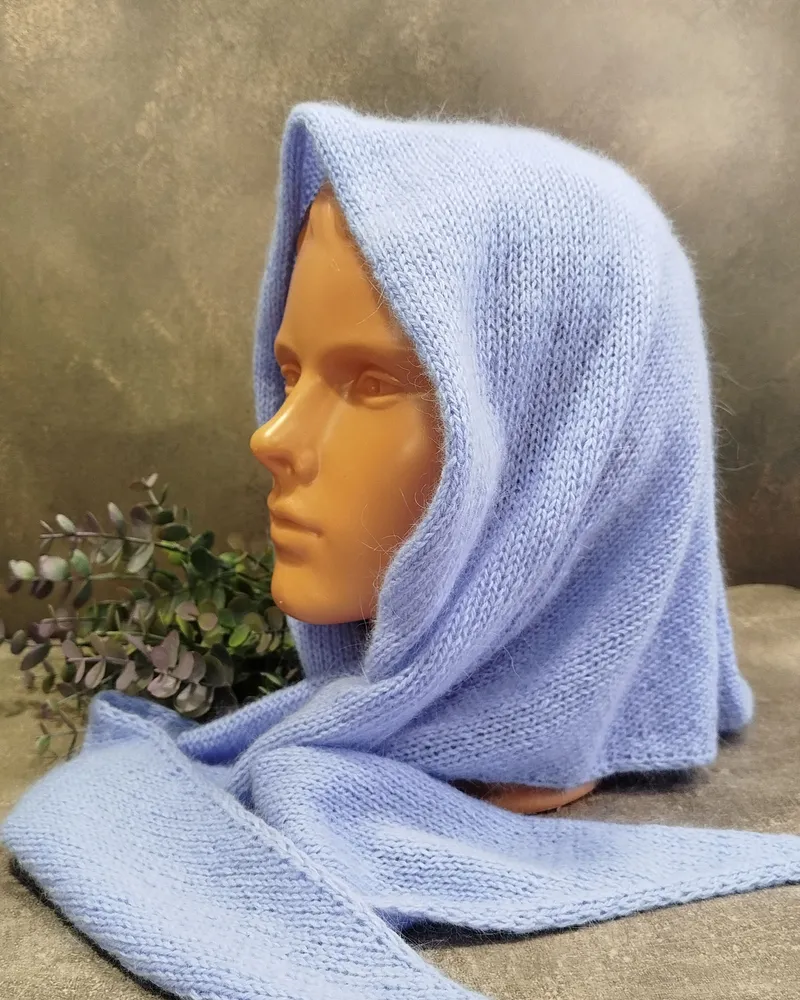 Косынка из пуха