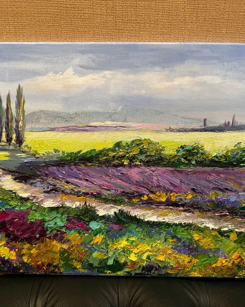 Картина маслом «Южный пейзаж» 40×60 см — Оригинал