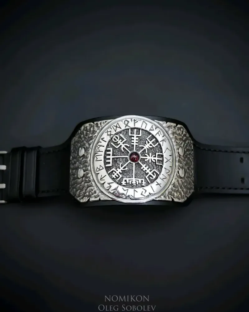 Рунический браслет Vegvisir - (Рунический компас) — Основной
