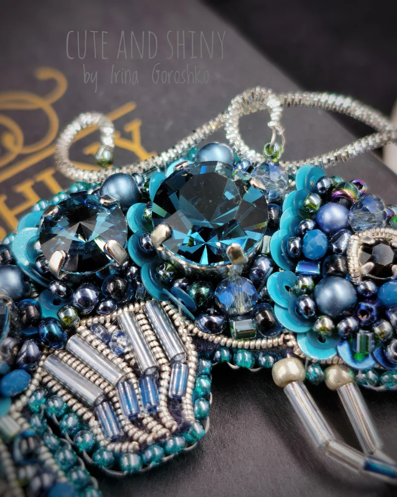 Брошь Креветка / Shrimp brooch