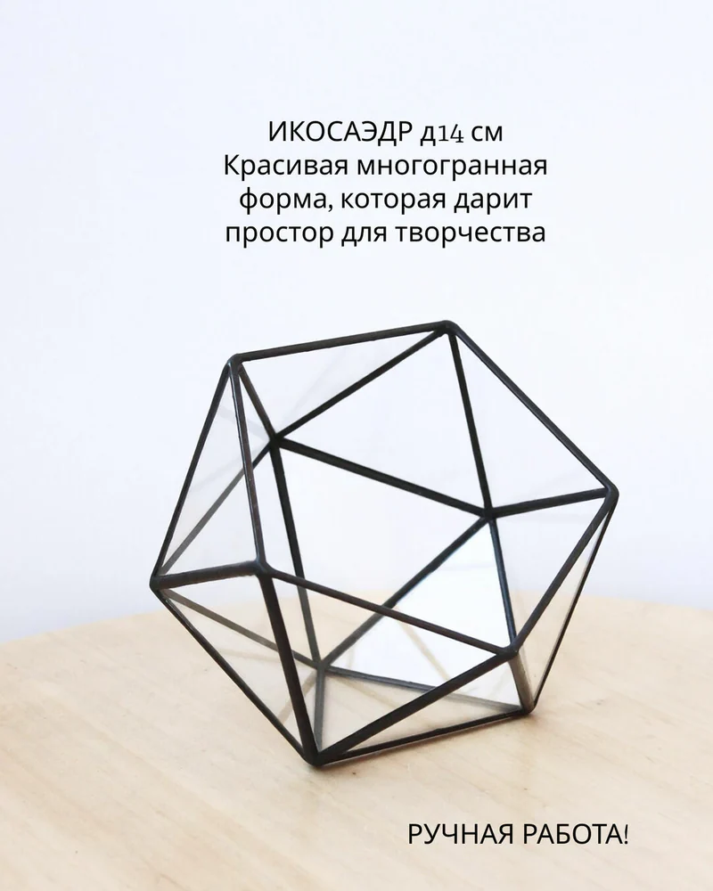 Флорариум, Набор для самостоятельной сборки флорариума с улиткой — Основной