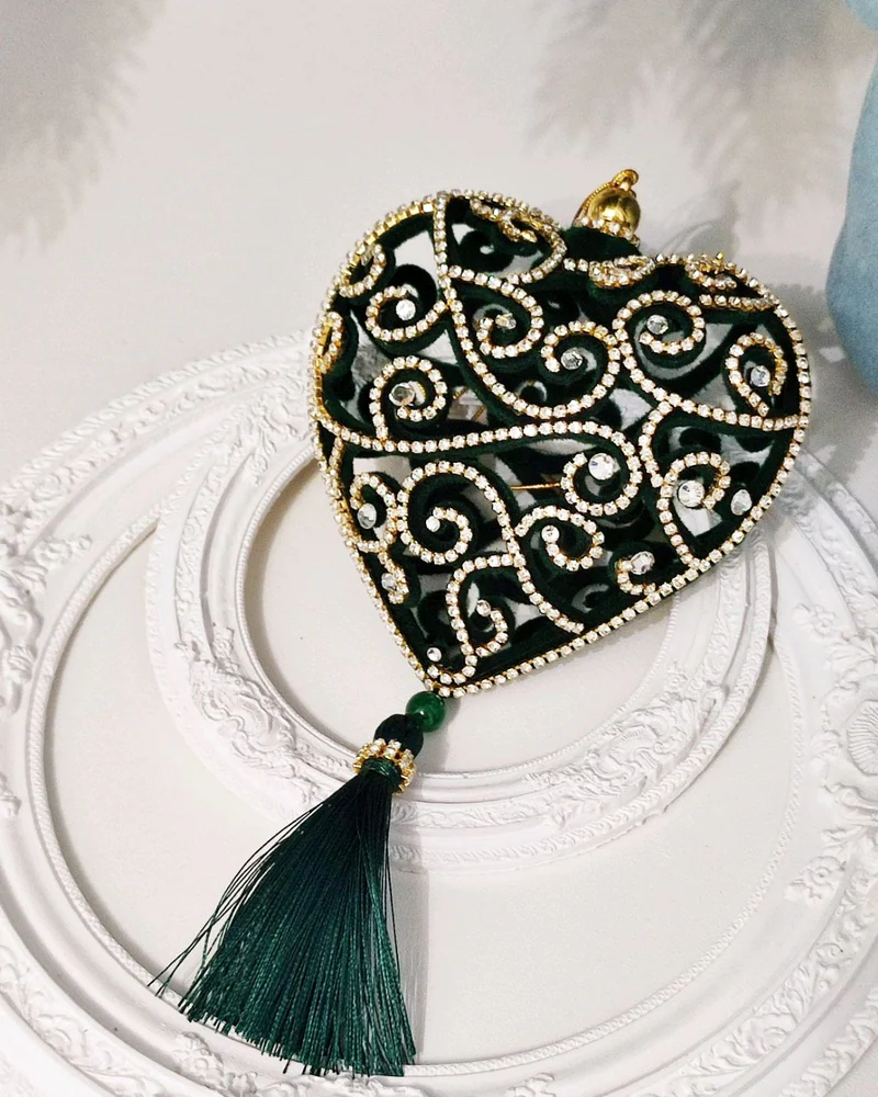 Ёлочная игрушка "Сердце"