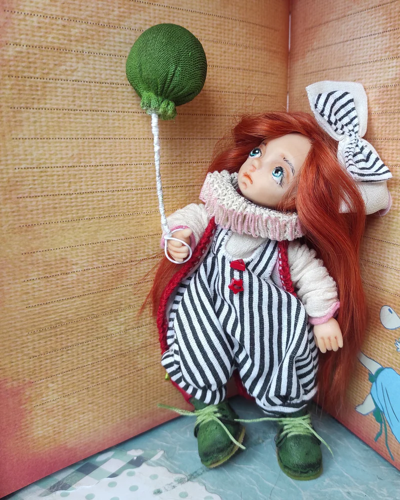 Кукла клоун, BJD 1/12