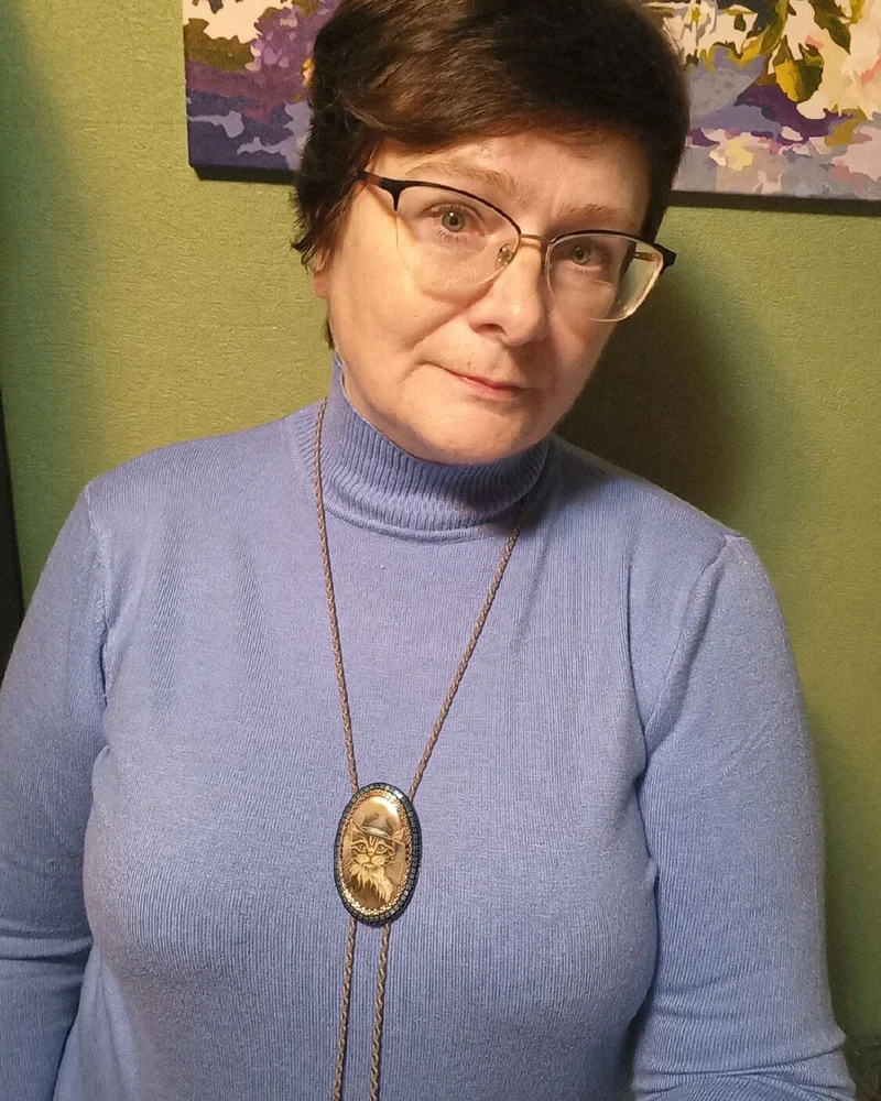 "Дело в шляпе!" - галстук-боло. Агат, живопись маслом